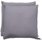 Goliez® 2er Set Stuhlkissen 45x45cm Polsterung Sitzpolster, Bequeme Sitzkissen für Gartenstuhl, Outdoor Gartenmöbel Stuhlauflage, Indoor Stuhl Kissen (2, Grau, 45x45x5cm)