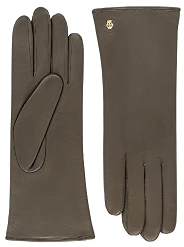 Roeckl Damen Prag Lederhandschuhe, Moss, 7