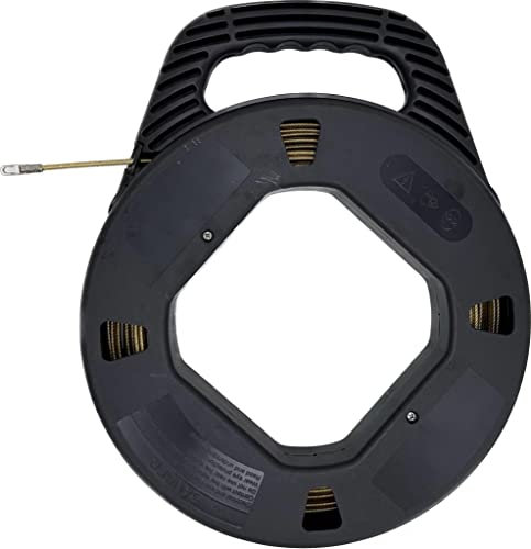 VGongTech 4.3mm 100ft Fish Tape Reel Spring Cable Puller Cable Rods Kit Electrical Cable Puller Through Wall Wire Guide Device Threader