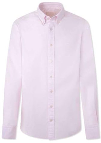 Hackett London Garment Dyed Oxford Chemise, Rose (Pink), L Homme