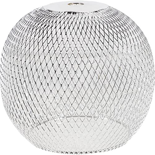 OSALADI Hanging Lamp Shade Metal Light Shade Metal Wire Lampshade Globe Lamp Shade Hanging Pendant Light Cage Hanging Pendant Light Cage Light Bulb Cage Guard