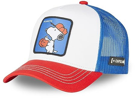 Capslab Capslab Snoopy Cap, Weiß, blau, One size