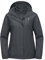 Little Donkey Andy 3-in-1 Skijacke Damen mit Fleece Warm Doppeljacke Wasserdichte Winddicht Softshell Regenjacke Outdoor Funktionsjacke mit Abnehmbare Kapuze Grau L