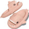 TOPALL Ciabatte Squalo,Pantofole Squalo Donna Uomo, Ciabatte Casa Simpatiche Vertenti,Antiscivolo Morbide Pantofole per Inter ed Piscina Mare Doccia Bambina/Ragazzo/Unisex Estive(Rose,32/33)
