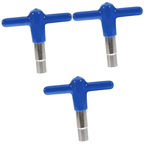 SAFIGLE 3pcs Drum Key with Silicone Cover Portable Shaped Drum Tuner Tool for Beginners Compact Design Lightweight Anti-skid for Safe Handling Durable Material