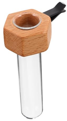 Mobestech Auto Blumenvase Mit Entlüftungsclip Mini Vase Für Frische Blumen Auto Innendekoration Stilvolle Hydrokultur Pflanzhalter Für Lüftung