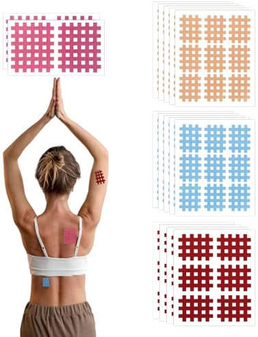 118 Stück Gitterpflaster,akupunkturpflaster,crosstapes gitterpflaster,gittertape,crosstape,gitterpflaster gegen schmerzen,gittertape groß,cross tape gitterpflaster,Cross Tape – Mix Pack
