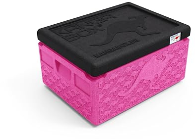 KÄNGABOX® Mini Thermobox kalt & warm 1,5L – Ideal als Lunchbox oder Brotdose - Ultraleicht & perfekt schließender Deckel – Stoß- & Kratzfeste Oberfläche – Spülmaschinenfest