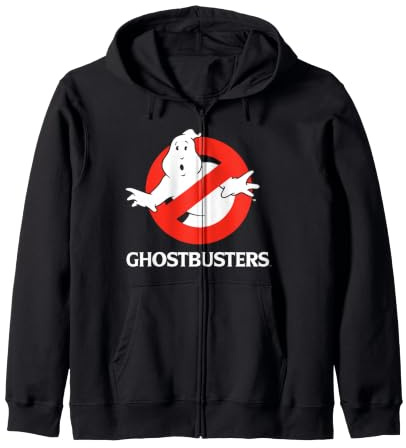 Ghostbusters Classic 1984 Logo Schild Fan Retro 80er Jahre Movie Geek Kapuzenjacke
