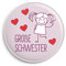 dabelino® Button Große Schwester (Ø32mm) mit Karte | Geschenk zur Geburt