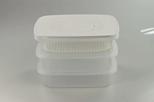 TUPPERWARE Cool`N Fresh 1,5L (3) Behälter+Frischegitter + Klimadeckel P 22190