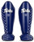 Fairtex SP5 Muay Thai Schienbeinschoner für Männer, Frauen, Kinder | Hochwertig, leicht & langlebig | Erweiterter Schutz gegen Schienbeinschmerzen beim Training oder Sparring(Large-Blau)
