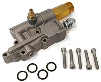 The ROP Shop | Outlet Valve Kit with Tube, Unloader, & Chemical Injector for Pressure Washers