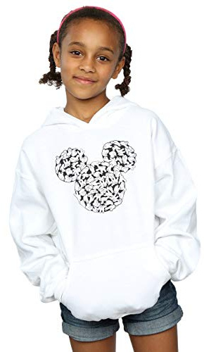 Disney Girls Mickey Mouse Head of Hands Hoodie