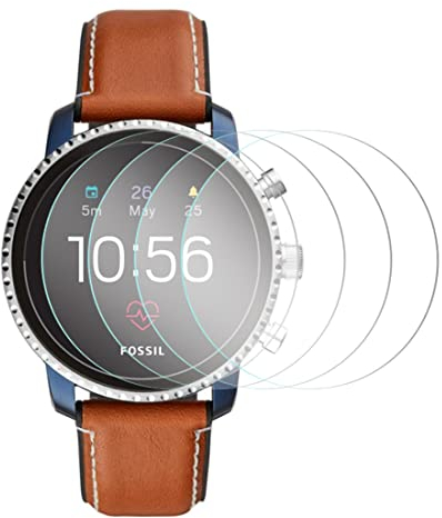 KARYLAX - [Pack x4 Protection d'écran en Verre Fléxible Dureté 9h, Film Protecteur pour Fossil Q Venture HR (4.Gen) Montre connectée