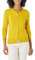 Amazon Essentials Cardigan Girocollo Leggero (Taglie Forti Disponibili) Donna, Giallo Scuro, S