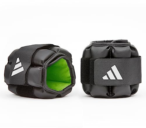adidas Poignets et Chevilles Performance-1.0Kg Unisex-Adult, Noire