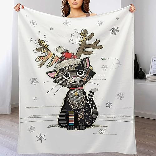 WCEECE Kuscheldecke Weihnachten, Geburtstagsgeschenk Für Männer Freundin, Muttertaggeschenk, Kuscheldecke Flauschig, Beste Freundin Geschenke 150x200cm