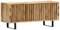 Helloshop26 - Mueble para TV (90 cm, madera de mango macizo, 2502020