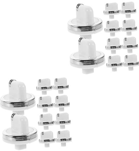 jojofuny Bouton De Chauffe-Eau Rotatif 20 Pièces Boutons De Poêle Cadran De Commande De Brûleur Bouton De Chauffage Poêles De Remplacement
