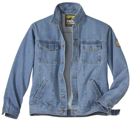 ATLAS FOR MEN - Jeansjacke - Erhältlich in großen Größen von M bis 5XL