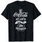 T-Shirt Coca-Cola The Real Thing Noir, Unisex Adulte, Manche Courte, Small, Classique