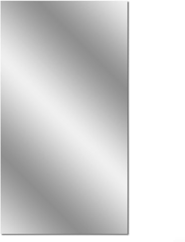 Selbstklebende Spiegelfolie Wandspiegelfolie Spiegelfolie Dekoration 200 x 60 cm (0,1 mm) 60 x 200 cm