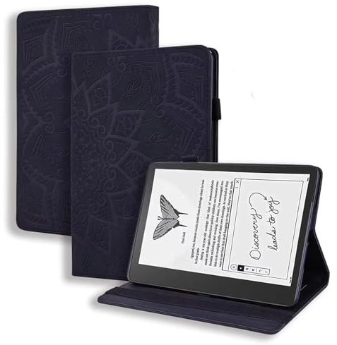 Beajew Hülle für Nokia T20, Dünne Leichte PU Leder Tablet Hülle mit Auto Schlaf/Aufwach Funktion Wach Tablet Cove, Schwarz