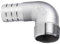 Gomito in acciaio inox, raccordo per tubi, 1 pz Gomito a 90 °, 20mm 25mm 32mm 38mm 40mm Portagomma X 3/4 1 1-1/2 1-1/4 2 Maschio in Acciaio Inossidabile 304 Raccordo a Gomito a 90 Gradi(1 25MM)