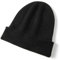Tinncana 100% Kaschmir Beanie für Frauen und Männer, doppellagige Wintermütze Beanie Hat (DE/NL/SE/PL, Alphanumerisch, Einheitsgröße, Schwarz)