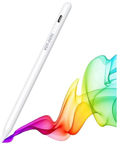 Active Stylus Pens For Touch Screens iPad Models, Type-C Rechargeable | Smart Digital Pens Fine Point Stylish Pen Compatible With iPad Models Writing Drawing Pen By Ven-Dens