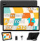 Tablet 10 Pulgadas Android 14 Tablet Niños/Familiar20GB RAM+128GB ROM (TF 1TB), Octa-Core, Widevine L1, 5G WiFi 6, Bluetooth 5.0, 5MP+5MP, Control Parental, 1280 * 800, Niños Space con EVA Caso- Negro