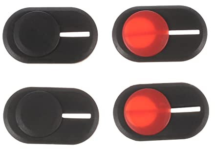 SWOOMEY 4pcs Webcam Cover for Privacy Easy Install Camera Cover for Laptop Tablet and Phone Thin Design