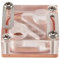 Kissmii Chipset Waterblock Computer raffreddamento ad acqua acrilico trasparente General Northbridge Block per computer CPU Block