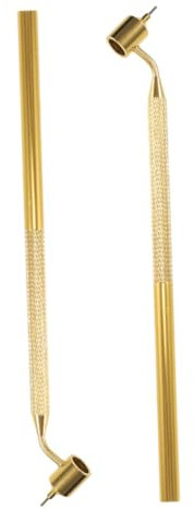 SWOOMEY 2 Stück Feiner Autolackstift 0,4mm Schräge Spitze Flüssig Lackapplikator Autokratzerreparatur Präzise Ausbesserung Für Schmale Stellen