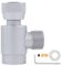 CO2 Zylinder-Adapter, TR21-4 zu W21.8-14 Aquarium Zylinder Nachfüller CO2 Zylinder Adapter mit Zubehör Aluminium Material (Silber)