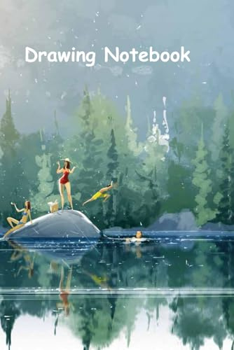 Blue Lake. Drawing note for a blue day: That's awesome! Are you working on any specific drawings or projects right now?