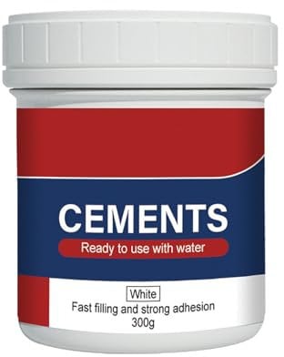 Maxtonser Cemento di riparazione impermeabile e soluzione versatile cemento ad asciugatura rapida Dite addio alle imperfezioni e ai danni causati dall'acqua