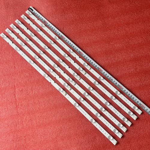 WHARGTSL Bande LED 8 LED for Thomson 65UD6306X1 65UD6326 65UD6306 65UD6336 65UD6406 65P65US 65S421 65S423 65S425 65S423TFAA 65S425LACA(6pcs Set 1 TV)