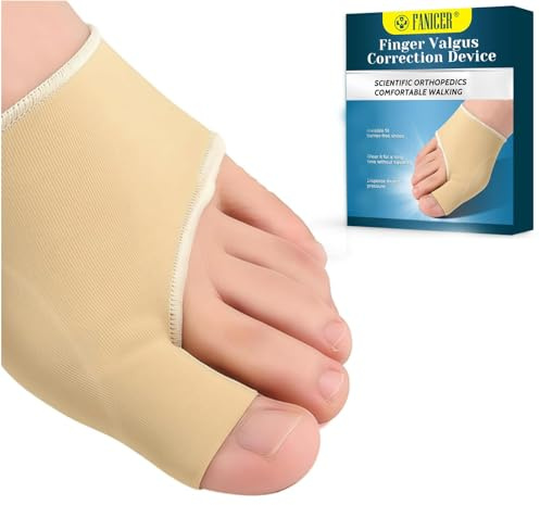 okalabandee Hallux Valgus Korrektur Socken, Weiche Bandage für Tag und Nacht, Universalgröße, Waschbar & Wiederverwendbar