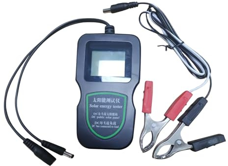 Solarpanel - Digne Sunlight Tester Gerät mit hochpräzisem Sensor, tragbares Getriebemessungswerkzeug | Energie-Test für den Außenbereich in Landwirtschaft Garden Automoti