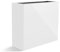 Luca Lifestyle Raumteiler ''Argento Divider'' Weiß Hochglanz Rechteckig Fiberglas *5 Jahre Garantie* - 69x26x64 cm - Premium Qualität - F729