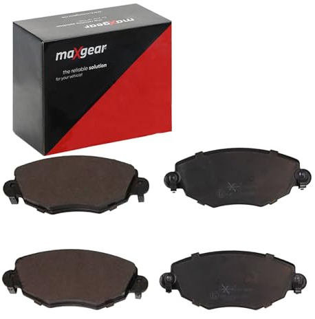 Maxgear 19-0876 Bremsbelagsatz, Scheibenbremse vorne | 19-0876 Kompatibel mit Mondeo III (B5Y),Mondeo III Stufenheck (B4Y),Mondeo III Turnier (bwy),x-Type I (X400),X-Type I Kombi (