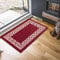Washable Door Mat Kitchen Mats Non Slip Greek Key Design Hall Runner- Indoor Door Mat - Hallway-Passage Corridor Doormats - Floor Mat 50x80 cm