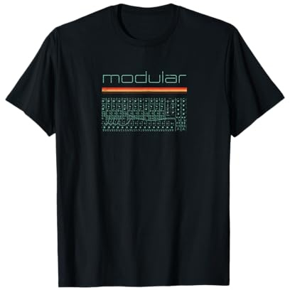 Vintage Modular Synthesizer - Analog DIY Synth Nerd T-Shirt T-Shirt