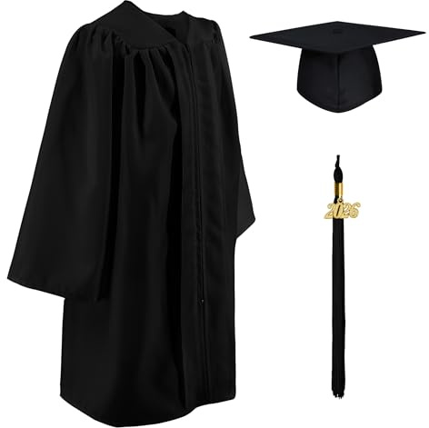 GraduatePro Kindergarten Abschluss Talar und Hut Kinder 2026 Kostüme Für Vorschule Kindergarten Abschlussfeier 10 Farben