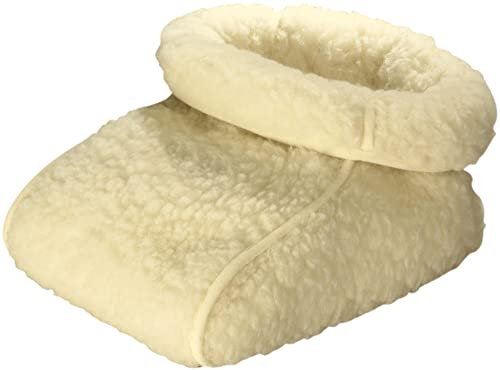 Erwin Müller Fußwärmer Schurwolle Natur