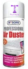 3 x 200ml Compressed Air Duster Spray Can Cleans Protects Laptops Keyboards