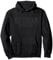 Rotterdam Netherlands Text Black with Black Print Sweat à Capuche