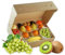 Hansen Obst - Geschenkbox - fruchtige Obst-Box - “Mitarbeiter-Obstbox” - Präsentkorb - Obst-Geschenkset - gefüllte Obstkiste - Probier-Obstbox